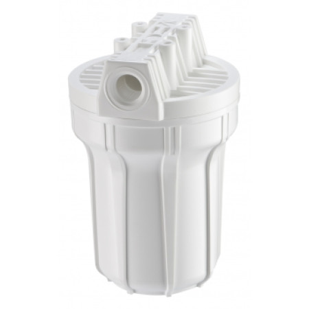 Carcaça para filtros de água, 5", branca, rosca plástica 1/2", Hidrofiltros