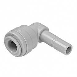 Conector cotovelo de engate rápido 1/4" x haste 3/8" Conector cotovelo de engate rápido 1/4" x haste 3/8"