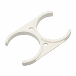 Clip de fixação duplo, filtros T33 ou 2" de diâmetro Clip de fixação duplo, filtros T33 ou 2" de diâmetro