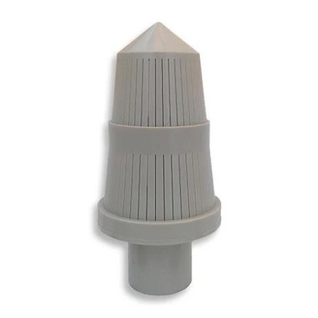 Crepina cônica inferior plástica H2807, para tanques de fibra, 3/4" (26mm)