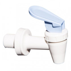 Torneira plástica branca, alavanca azul, modelo IBBL PFN ou GFN Torneira plástica branca, alavanca azul, modelo IBBL PFN ou GFN