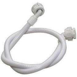 Mangueira atóxica para purificador de água, branca, roscas 3/4", 1,5 metros Mangueira atóxica para purificador de água, branca, roscas 3/4", 1,5 metros