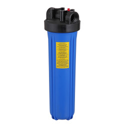 Carcaça avulsa BIG Blue 20", r. 1.1/2" NPT, com chave Carcaça avulsa BIG Blue 20", r. 1.1/2" NPT, com chave