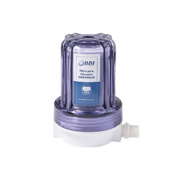 Filtro para chuveiro BBI Shower 125, 5", transparente (remoção de cloro e sujeira) Filtro para chuveiro BBI Shower 125, 5", transparente (remoção de cloro e sujeira)