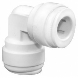 Conector cotovelo (emenda) de engate rápido p/ mangueiras de 1/4" (6,35 mm) Conector cotovelo (emenda) de engate rápido p/ mangueiras de 1/4" (6,35 mm)