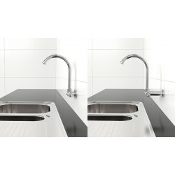 Extensão p/ torneiras, 1/2" x 40 mm, de metal, cromada, Blukit Extensão p/ torneiras, 1/2" x 40 mm, de metal, cromada, Blukit