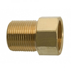 Aumento de latão para torneiras, M x F 1/2", 36 mm, Blukit Aumento de latão para torneiras, M x F 1/2", 36 mm, Blukit