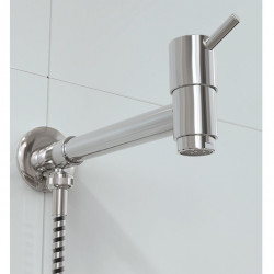 Desviador cromado roscas 1/2" M x M x F Blukit Desviador cromado roscas 1/2" M x M x F Blukit