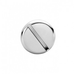 Plug de latão cromado 1/2", com anel de vedação, Blukit Plug de latão cromado 1/2", com anel de vedação, Blukit