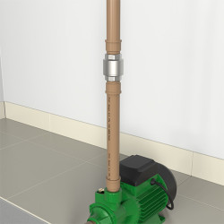 Válvula de retenção vertical com filtro de tela, bitola 3/4", Blukit Válvula de retenção vertical com filtro de tela, bitola 3/4", Blukit