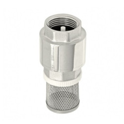 Válvula de retenção vertical com filtro de tela, bitola 3/4", Blukit Válvula de retenção vertical com filtro de tela, bitola 3/4", Blukit