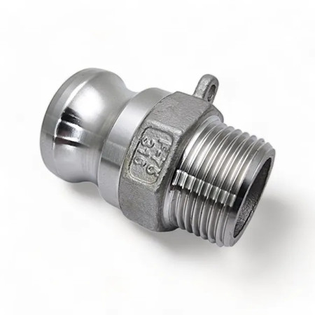 Camlock F Conector Rosca Macho BSP Inox 316 - 3/4 pol