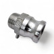 Camlock F Conector Rosca Macho BSP Inox 316 - 3/4 pol