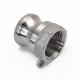 Camlock A Conector Rosca Femea BSP Inox 316 - 3/4 pol