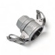 Camlock D Engate Rosca Femea BSP Inox 316 - 3/4 pol