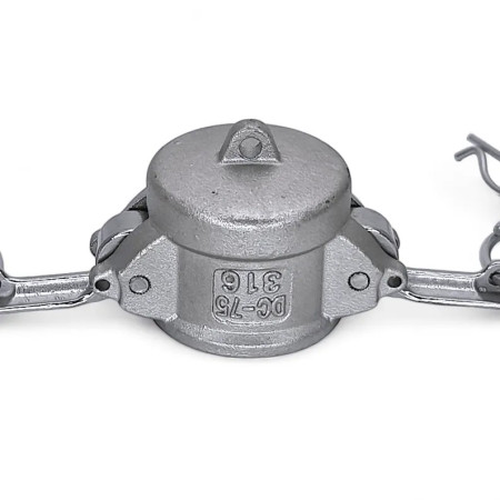 CamLock DC Engate Tampao Inox 316  - 3/4 pol
