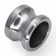 CamLock DP Conector Tampao Inox 316 - 3/4 pol