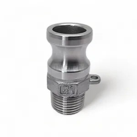 Camlock F Conector Rosca Macho BSP Inox 316 - 1/2 pol