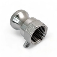 Camlock  A Conector Rosca Femea BSP Inox 316 - 1/2 pol