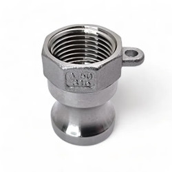 Camlock  A Conector Rosca Femea BSP Inox 316 - 1/2 pol