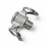 Camlock B Engate Rosca Macho BSP Inox 316 - 1/2 pol
