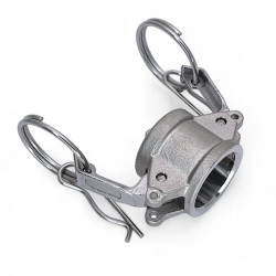 CamLock DC Engate Tampao BSP Inox 316 - 1/2 pol