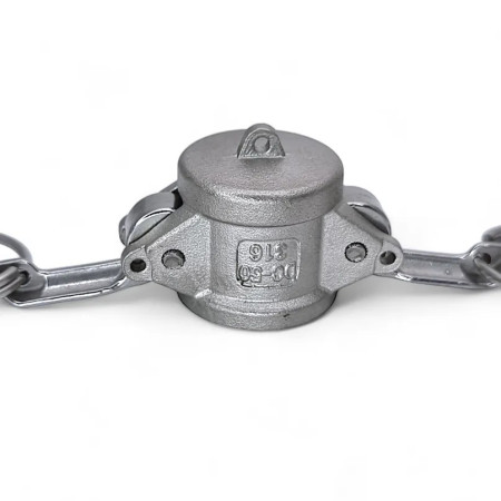 CamLock DC Engate Tampao BSP Inox 316 - 1/2 pol