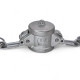 CamLock DC Engate Tampao BSP Inox 316 - 1/2 pol