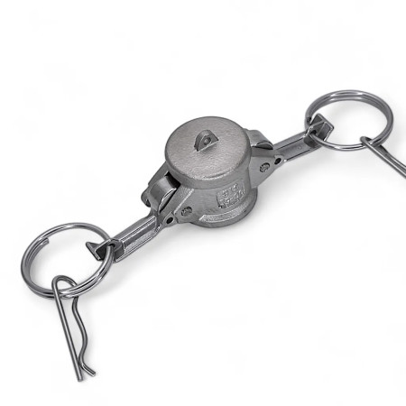 CamLock DC Engate Tampao BSP Inox 316 - 1/2 pol