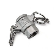 Camlock D Engate Rosca Femea BSP Inox 316 - 1/2 pol
