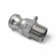 Camlock F Conector Rosca Macho BSP Inox 316 - 1/2 pol