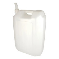 Bombona 20 Litros Natural Atóxico Com Tampa e Bico 