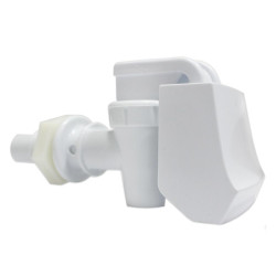 Torneira plástica branca, lado direito, aparelhos Colormaq Premium Torneira plástica branca, lado direito, aparelhos Colormaq Premium