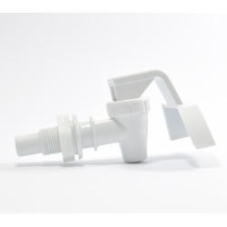 Torneira plástica branca, lado esquerdo, aparelhos Colormaq Torneira plástica branca, lado esquerdo, aparelhos Colormaq