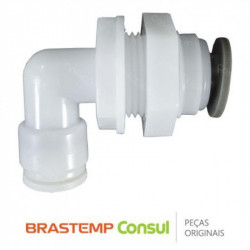 CONECTOR COTOVELO ROSCA 1/2 ENGATE EXTERNO 1/4 X 5/16 INTERNO - PURIFICADOR CONSUL CONECTOR COTOVELO ROSCA 1/2 ENGATE EXTERNO 1/4 X 5/16 INTERNO - PURIFICADOR CONSUL