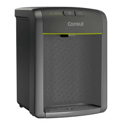 Purificador de água Consul CPB34 branco e prata, refrigeração eletrônica, bivolt Purificador de água Consul CPB34 branco e prata, refrigeração eletrônica, bivolt