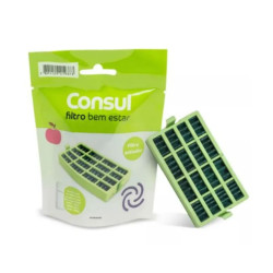Filtro de ar Bem Estar Consul desodorizador e antibactéria p/ refrigeradores Filtro de ar Bem Estar Consul desodorizador e antibactéria p/ refrigeradores