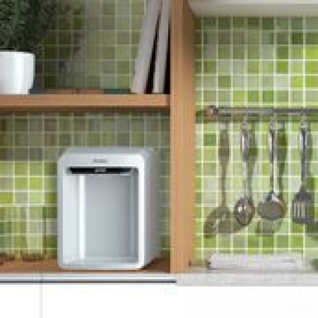 Purificador de água Consul CPB34 branco e prata, refrigeração eletrônica, bivolt