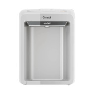 Purificador de água Consul CPB34 branco e prata, refrigeração eletrônica, bivolt
