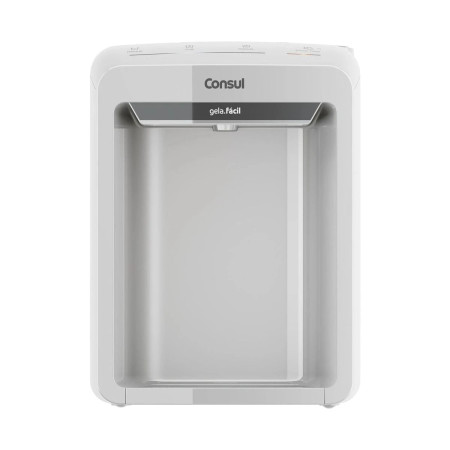 Purificador de água Consul CPB34 branco e prata, refrigeração eletrônica, bivolt