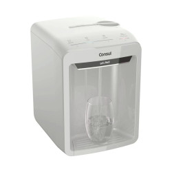 Purificador de água Consul CPB34 branco e prata, refrigeração eletrônica, bivolt