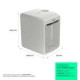 Purificador de água Consul CPB34 branco e prata, refrigeração eletrônica, bivolt