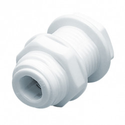 Conector bulkhead (com anteparo) engates 3/8” x 3/8” x rosca externa 20 mm Conector bulkhead (com anteparo) engates 3/8” x 3/8” x rosca externa 20 mm