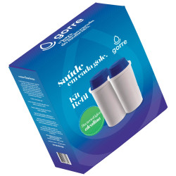 Refil alcalinizante para jarras Gorre com ação bacteriológica, kit com 2 unidades Refil alcalinizante para jarras Gorre com ação bacteriológica, kit com 2 unidades