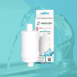 Refil Multiflow, r. 1/2" x 1/2", Hidrofiltros, para bebedouros de pressão