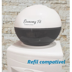 Refil Facile B5, alcalinizante, para purificador Economy Fit Hidrofiltros Refil Facile B5, alcalinizante, para purificador Economy Fit Hidrofiltros