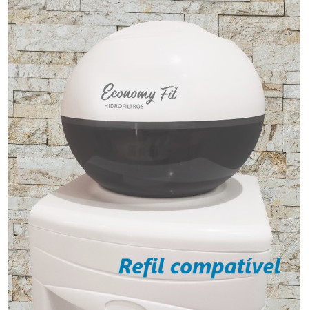 Refil Facile B5, alcalinizante, para purificador Economy Fit Hidrofiltros Refil Facile B5, alcalinizante, para purificador Economy Fit Hidrofiltros