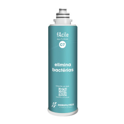 Refil Hidrofiltros Facile C7 com proteção bacteriológica Refil Hidrofiltros Facile C7 com proteção bacteriológica