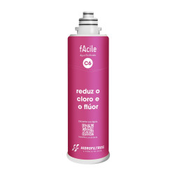 Refil Hidrofiltros Facile C6 para redução do flúor Refil Hidrofiltros Facile C6 para redução do flúor