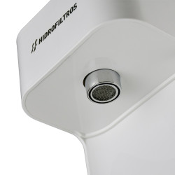 Purificador de água Hidrofiltros Facile, branco, sem refil Purificador de água Hidrofiltros Facile, branco, sem refil